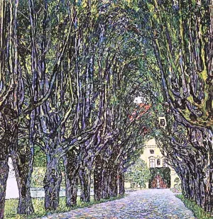 Avenue in the Park of Krammer Castle