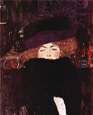 Lady with Hat and Featherboa